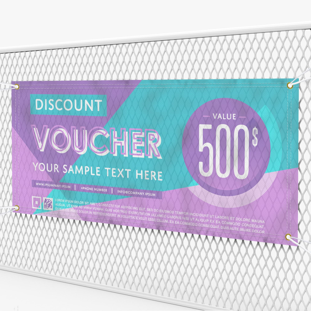 [INK-BNR-003] Mesh Banner