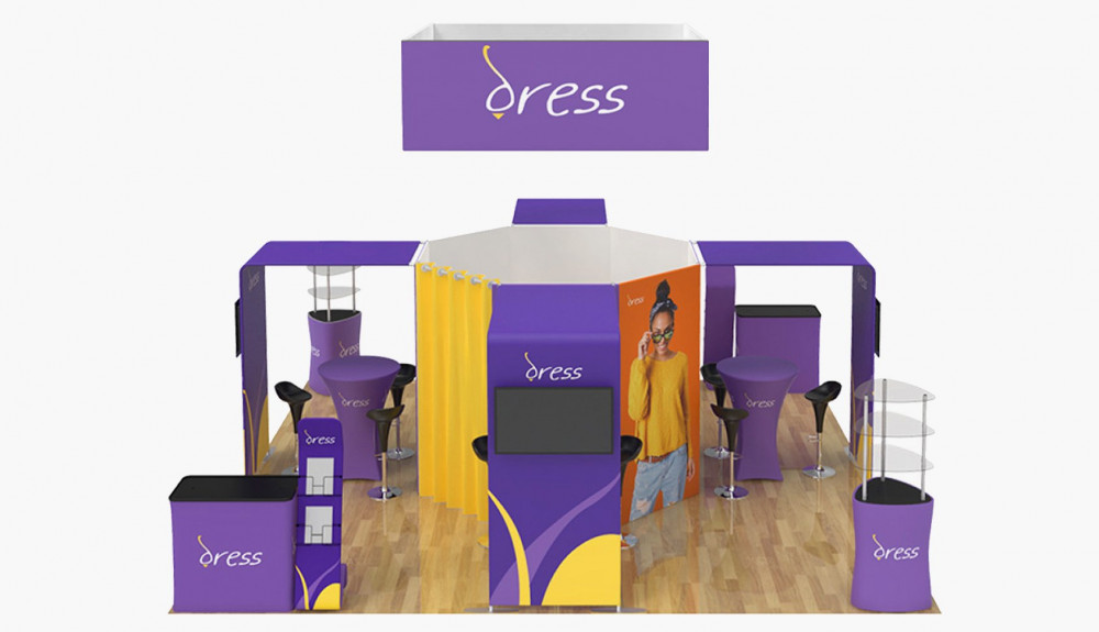 [INK-TRD-007] 20' x 20' Booth Kit